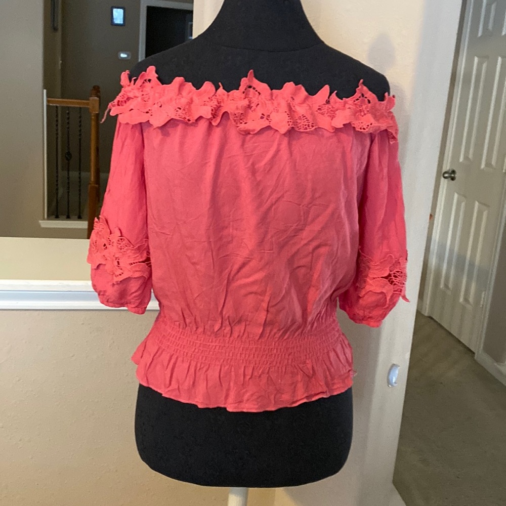 Off the shoulder blouse
